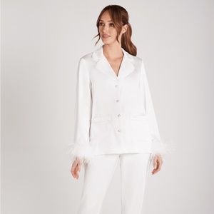 Nadine Merabi Darcie White Pajamas - image 1